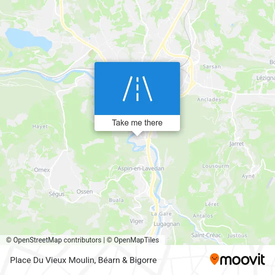 Place Du Vieux Moulin map