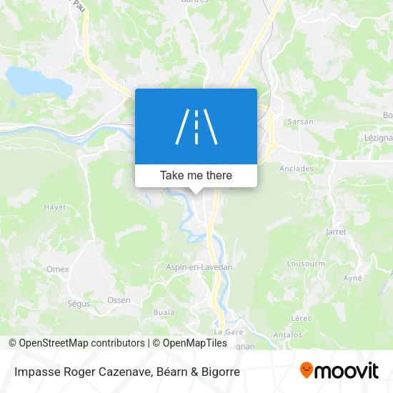 Impasse Roger Cazenave map