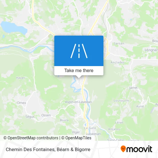 Chemin Des Fontaines map