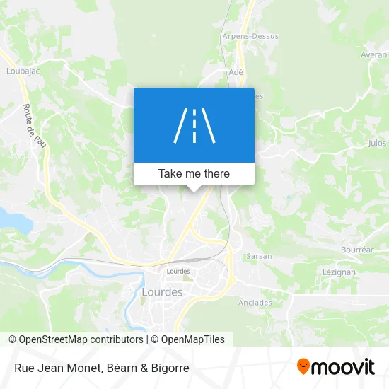 Rue Jean Monet map
