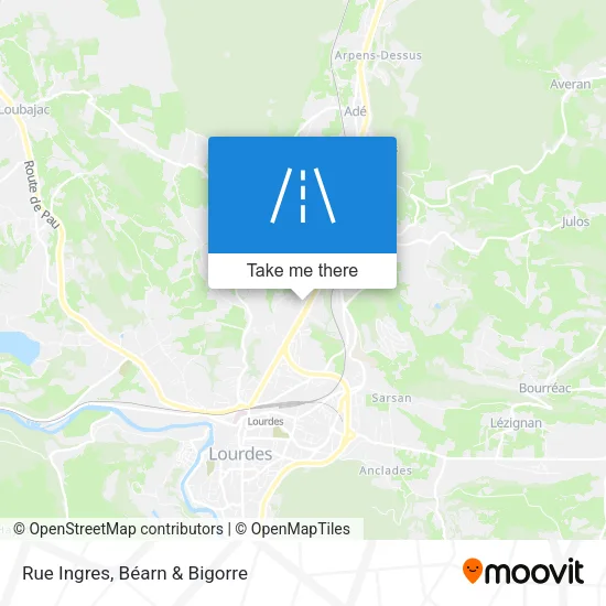 Rue Ingres map