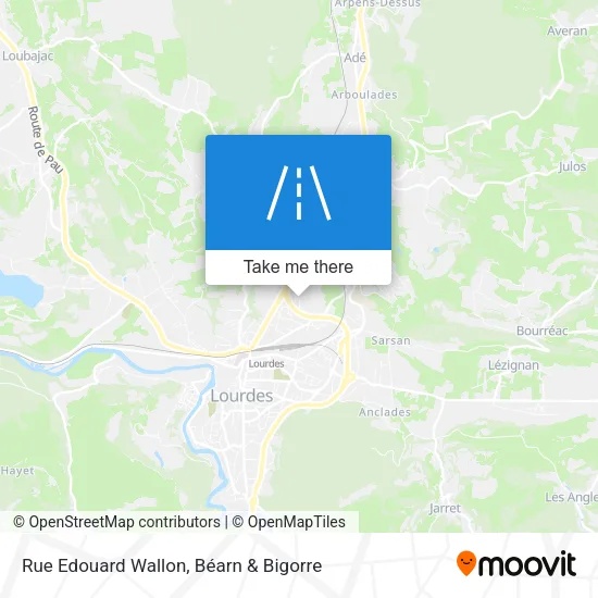 Rue Edouard Wallon map