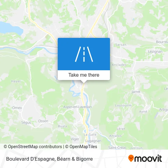 Boulevard D'Espagne map