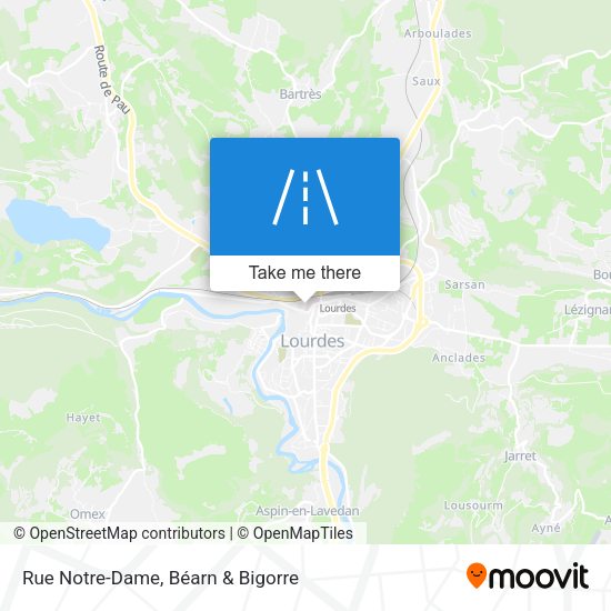 Rue Notre-Dame map