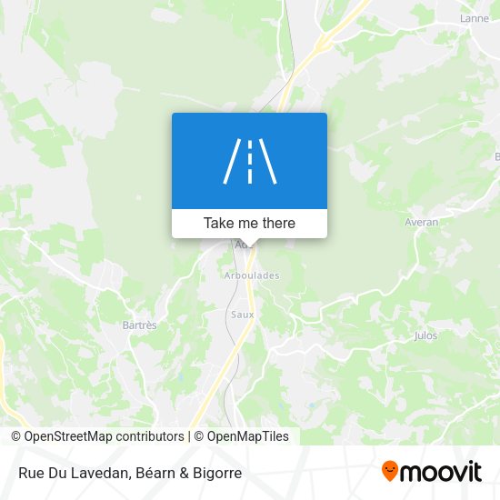 Rue Du Lavedan map