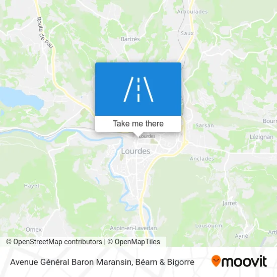 Avenue Général Baron Maransin map