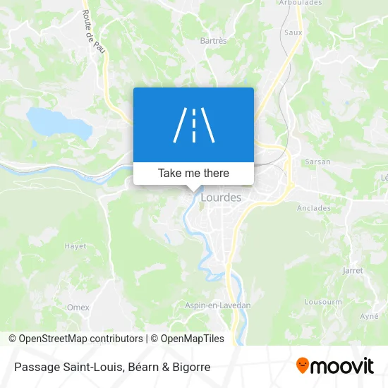 Passage Saint-Louis map
