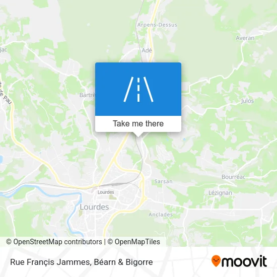 Rue Françis Jammes map
