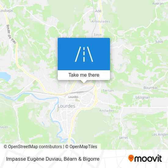 Impasse Eugène Duviau map