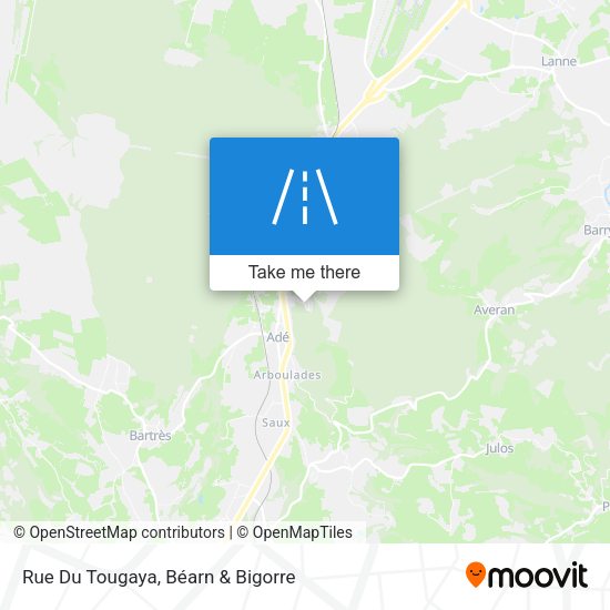 Rue Du Tougaya map