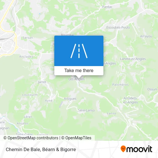Chemin De Bale map