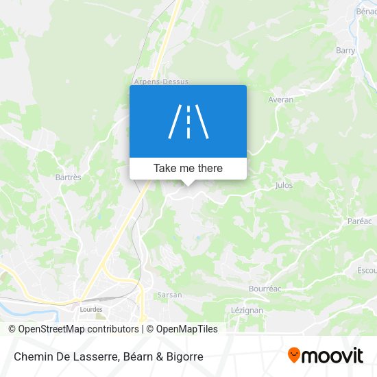 Chemin De Lasserre map