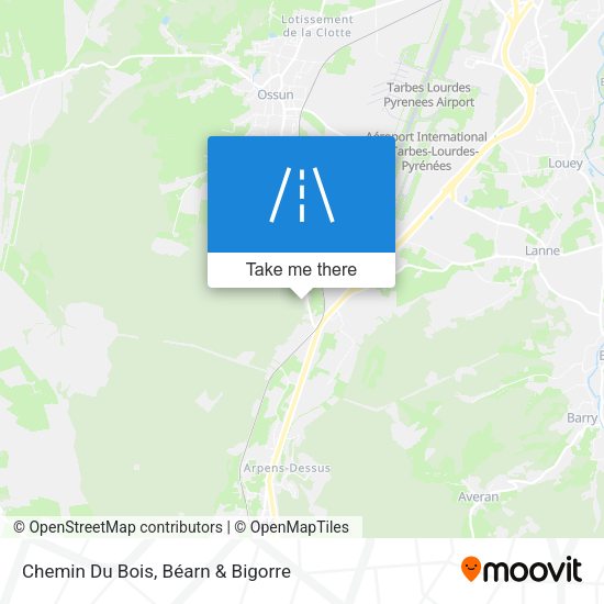 Chemin Du Bois map