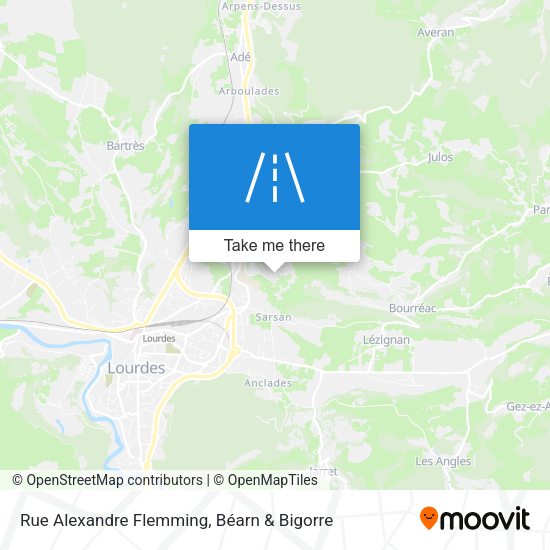 Rue Alexandre Flemming map