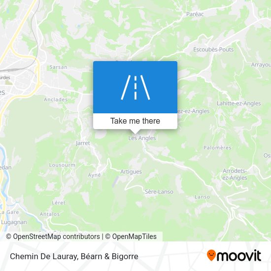 Chemin De Lauray map