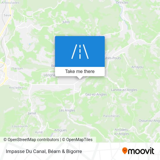 Impasse Du Canal map