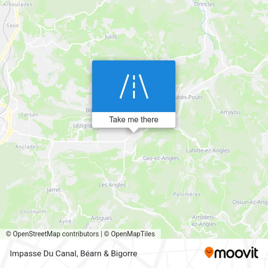 Impasse Du Canal map