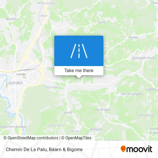 Chemin De La Palu map
