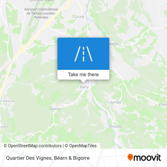 Quartier Des Vignes map