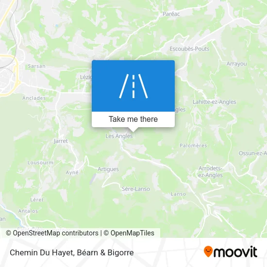Chemin Du Hayet map