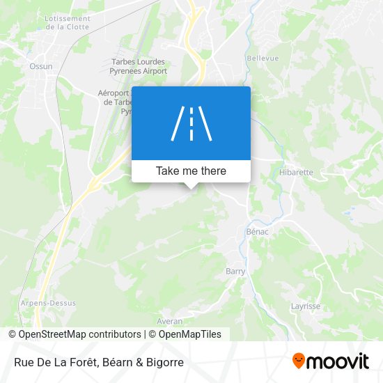 Rue De La Forêt map