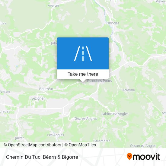 Chemin Du Tuc map