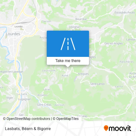Lasbats map
