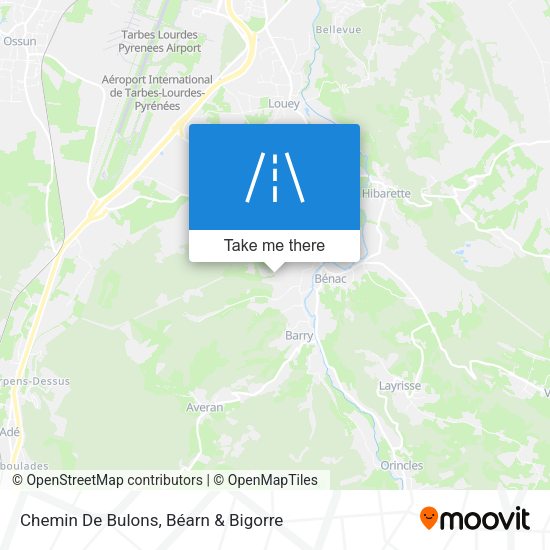 Chemin De Bulons map