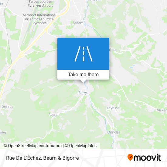 Rue De L'Échez map