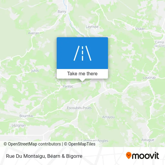 Rue Du Montaigu map