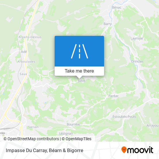 Impasse Du Carray map