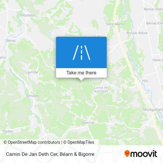 Camin De Jan Deth Cer map