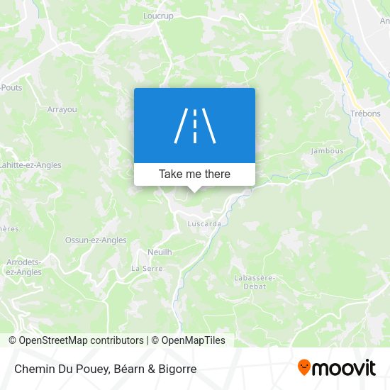 Chemin Du Pouey map