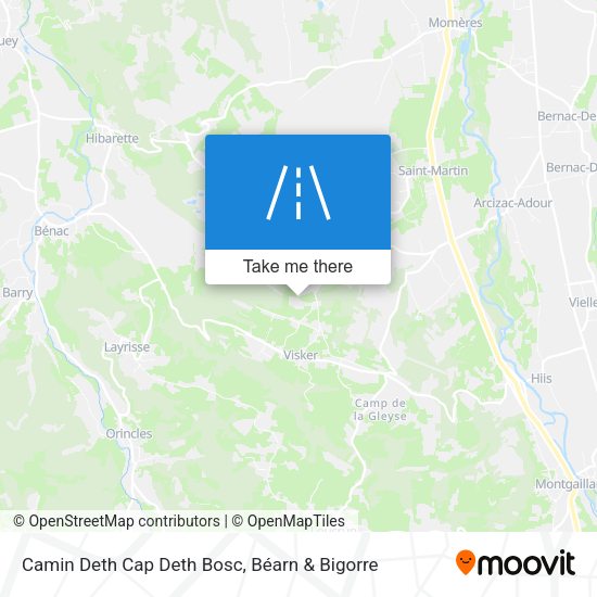 Camin Deth Cap Deth Bosc map