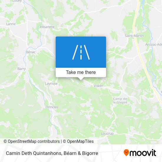 Camin Deth Quintanhons map