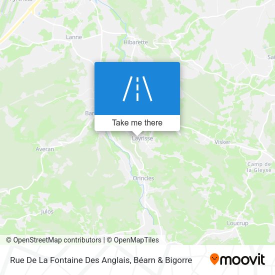 Rue De La Fontaine Des Anglais map