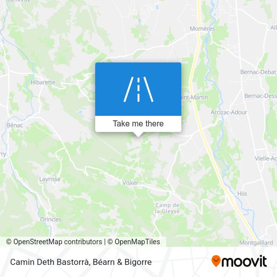 Camin Deth Bastorrà map