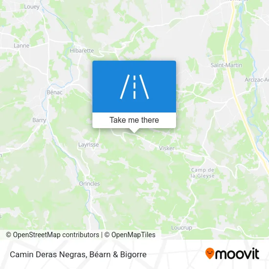Camin Deras Negras map