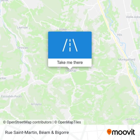 Rue Saint-Martin map