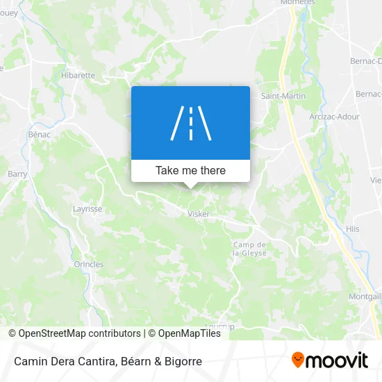 Camin Dera Cantira map