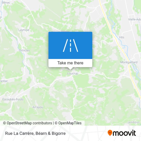 Rue La Carrère map