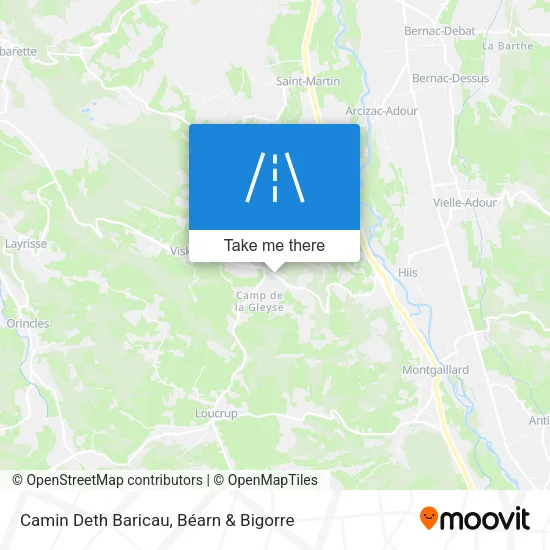Camin Deth Baricau map