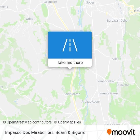 Impasse Des Mirabelliers map
