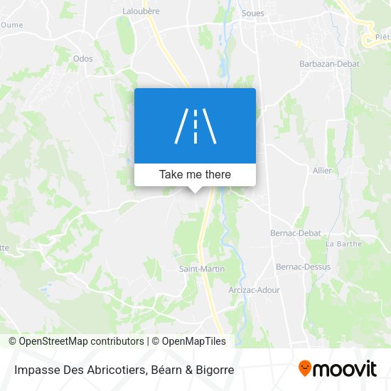 Impasse Des Abricotiers map