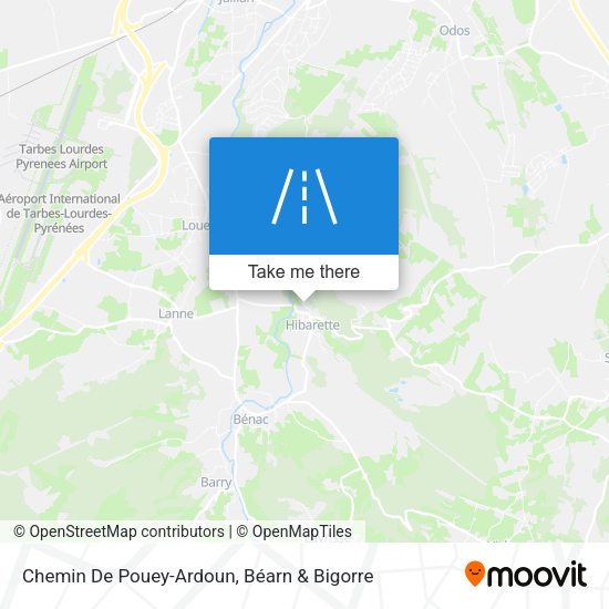 Chemin De Pouey-Ardoun map