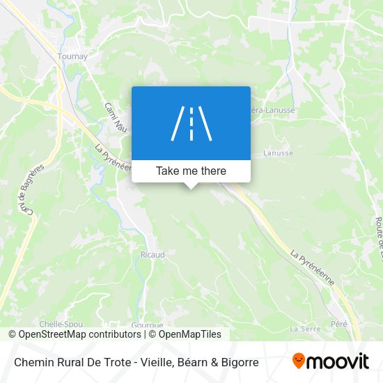 Chemin Rural De Trote - Vieille map