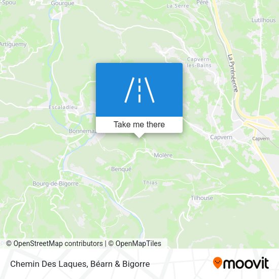 Chemin Des Laques map