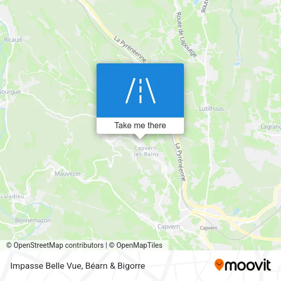 Impasse Belle Vue map