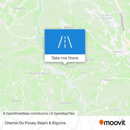 Chemin Du Pouey map