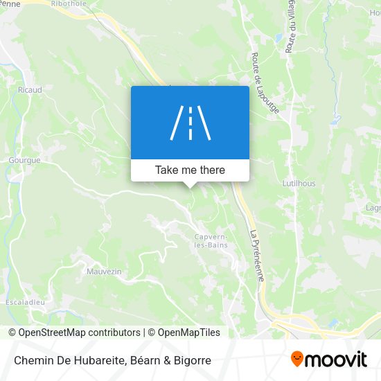 Chemin De Hubareite map